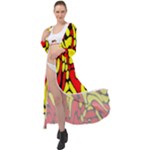 RBY 127 Maxi Chiffon Beach Wrap
