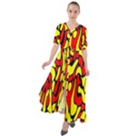 RBY 127 Waist Tie Boho Maxi Dress