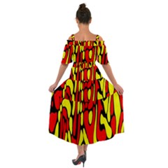 Shoulder Straps Boho Maxi Dress  