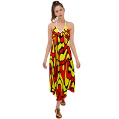 Halter Tie Back Dress  