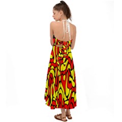 Halter Tie Back Dress  