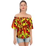 RBY 127 Off Shoulder Short Sleeve Top