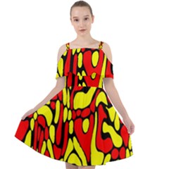 Cut Out Shoulders Dress 