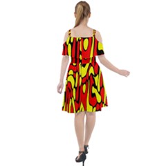 Cut Out Shoulders Dress 