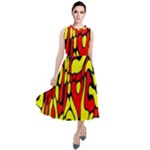 RBY 127 Round Neck Boho Dress