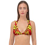RBY 127 Double Strap Halter Bikini Top