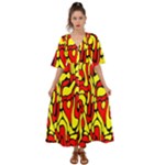 RBY 127 Kimono Sleeve Boho Dress