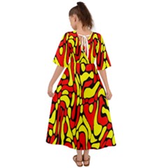 Kimono Sleeve Boho Dress 