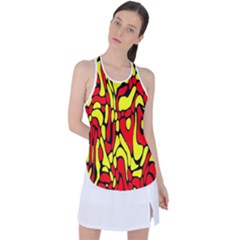 Racer Back Mesh Tank Top 