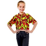 RBY 127 Kids Mock Neck T-Shirt