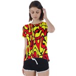 RBY 127 Short Sleeve Open Back T-Shirt