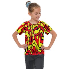 Kids  Mesh Piece T-Shirt 