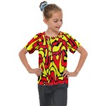 RBY 127 Kids  Mesh Piece T-Shirt
