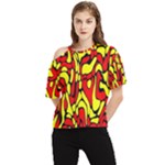 RBY 127 One Shoulder Cut Out T-Shirt
