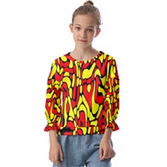 Kids  Cuff Sleeve Top 