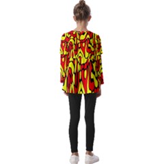 Kids  V Neck Casual Top 