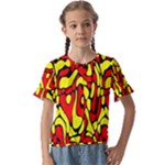 RBY 127 Kids  Cuff Sleeve Scrunch Bottom T-Shirt