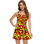 RBY 127 Ruffle Edge Bra Cup Chiffon Mini Dress