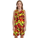 RBY 127 Kids  Basketball Mesh Set
