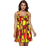 RBY 127 Ruffle Strap Babydoll Chiffon Dress