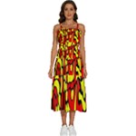 RBY 127 Sleeveless Shoulder Straps Boho Dress