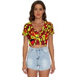 RBY 127 V-Neck Crop Top