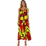 RBY 127 V-Neck Sleeveless Wide Leg Pants Overalls