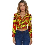 RBY 127 Long Sleeve V-Neck Top