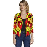 RBY 127 Women s Casual 3/4 Sleeve Spring Jacket