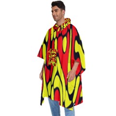 Men s Hooded Rain Ponchos 