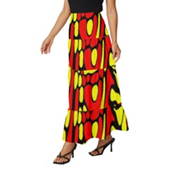 Tiered Ruffle Maxi Skirt 