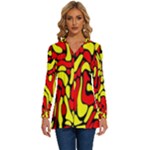 RBY 127 Long Sleeve Drawstring Hooded Top