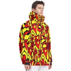 Men s Pullover Zip Ski and Snowboard Waterproof Breathable Jacket 