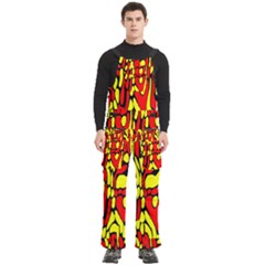 Men s Side Zip Front Pouch Ski And Snowboard Bib Pants	 