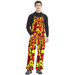 Men s Side Zip Front Pouch Ski And Snowboard Bib Pants	 