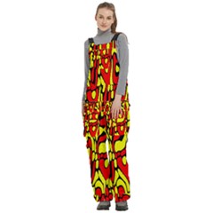 Women s Side Zip Front Pouch Ski And Snowboard Bib Pants	 