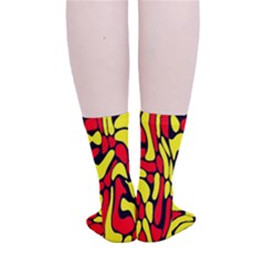 Smooth Crew Length Tube Socks 