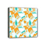 Design Pattern Seamless Tropical Mini Canvas 4  x 4  (Stretched)