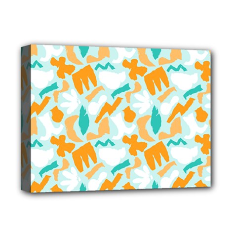 Design Pattern Seamless Tropical Deluxe Canvas 16  x 12  (Stretched)  from ArtsNow.com