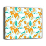 Design Pattern Seamless Tropical Deluxe Canvas 20  x 16  (Stretched)