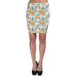 Design Pattern Seamless Tropical Bodycon Skirt