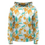 Design Pattern Seamless Tropical Women s Pullover Hoodie