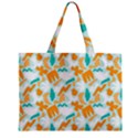 Zipper Mini Tote Bag 