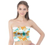 Design Pattern Seamless Tropical Tube Top