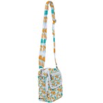 Design Pattern Seamless Tropical Shoulder Strap Belt Bag