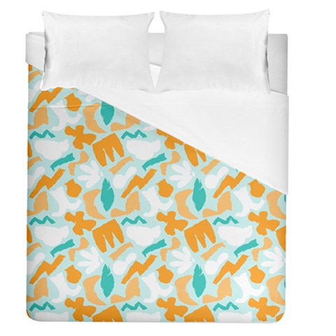 Design Pattern Seamless Tropical Duvet Cover (Queen Size) from ArtsNow.com