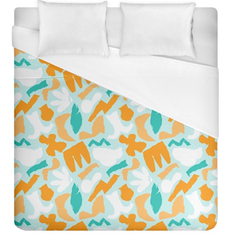 Design Pattern Seamless Tropical Duvet Cover (King Size) from ArtsNow.com