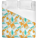 Design Pattern Seamless Tropical Duvet Cover (King Size)