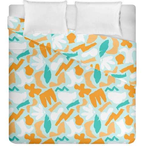 Design Pattern Seamless Tropical Duvet Cover Double Side (King Size) from ArtsNow.com
