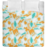 Design Pattern Seamless Tropical Duvet Cover Double Side (King Size)